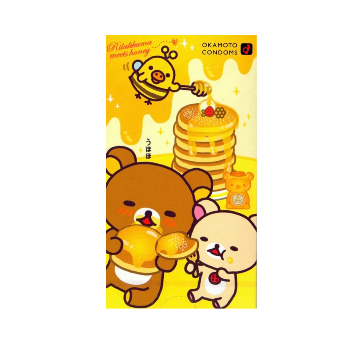 Okamoto Rilakkuma Honey Box 10 Pcs
